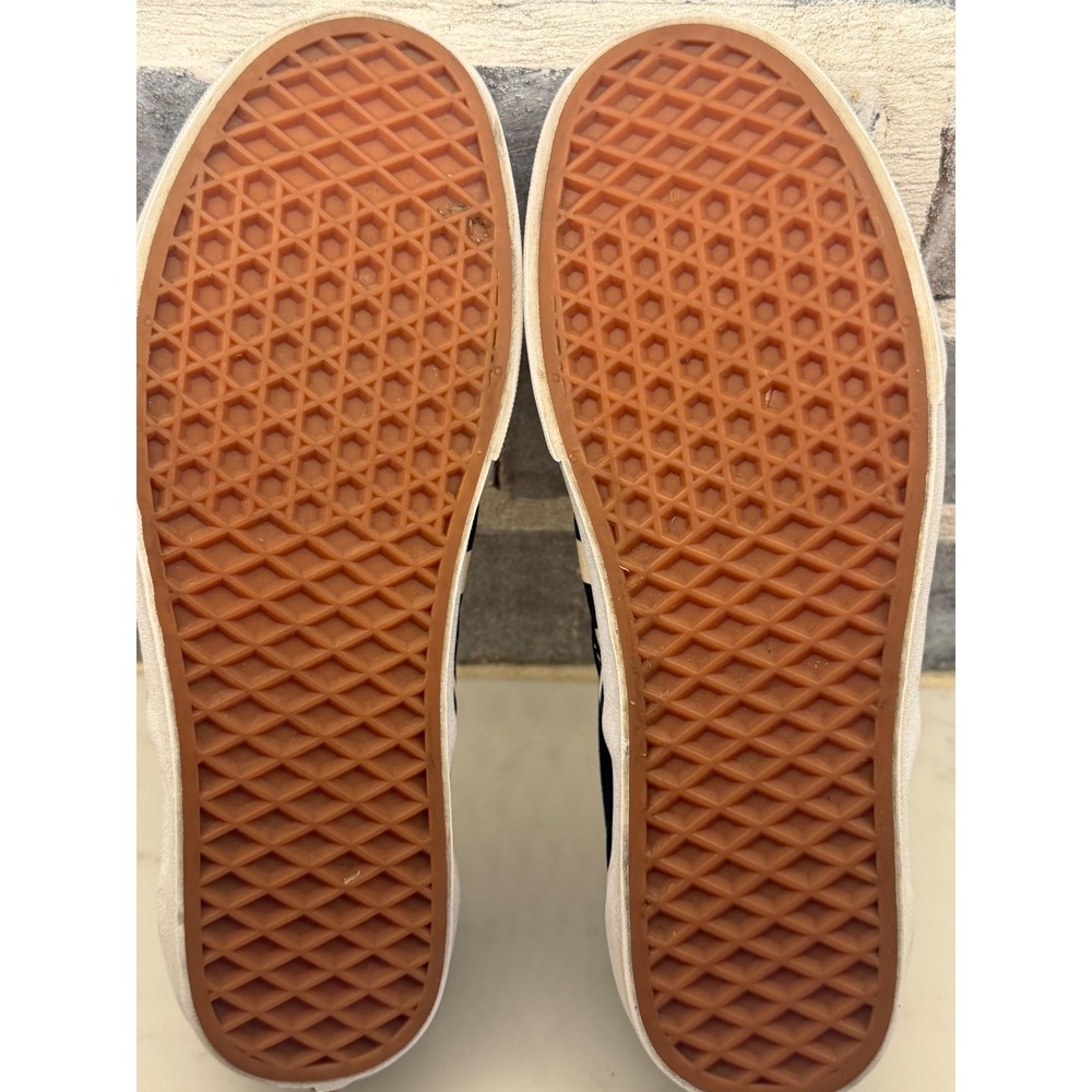 Vans Classic Slip-On Checkerboard Rose Embroidery Sneakers Womens 9.5 Mens 8.0 - Picture 7 of 8